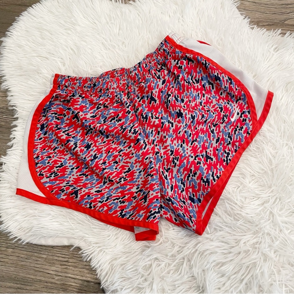 Girls Nike Shorts Medium Athletic Summer Camp Soccer Running 4th July